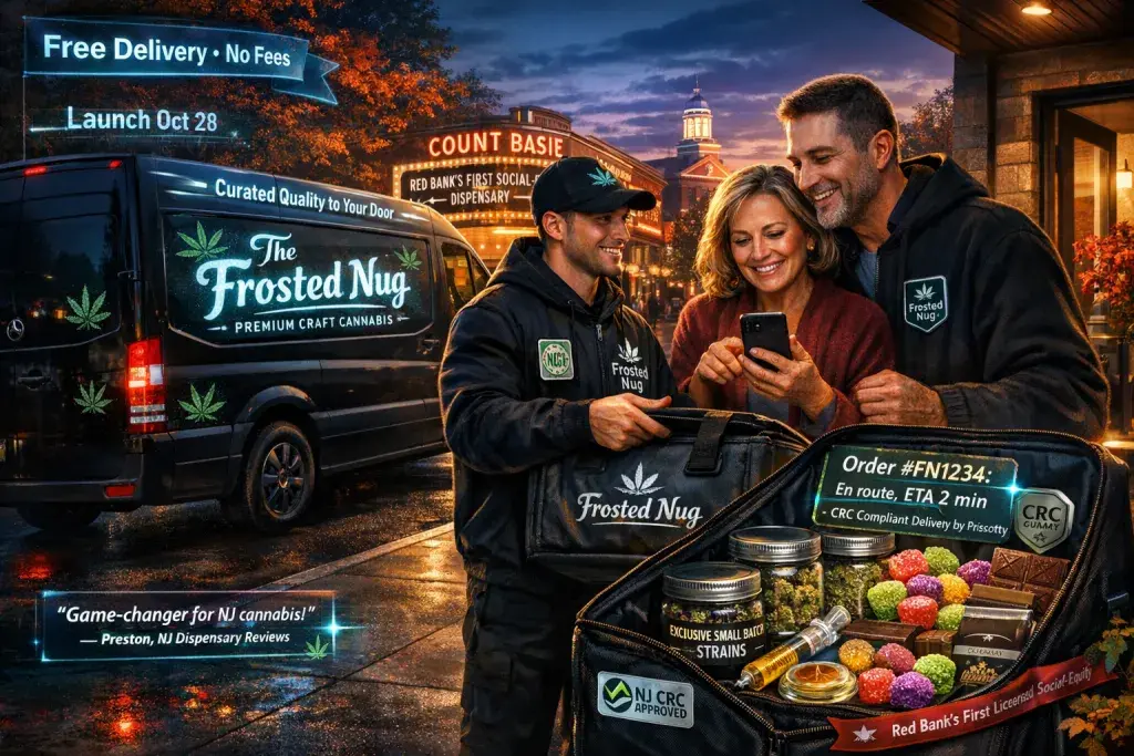 The Frosted Nug Launches Free Delivery for Premium Craft Cannabis in New Jersey