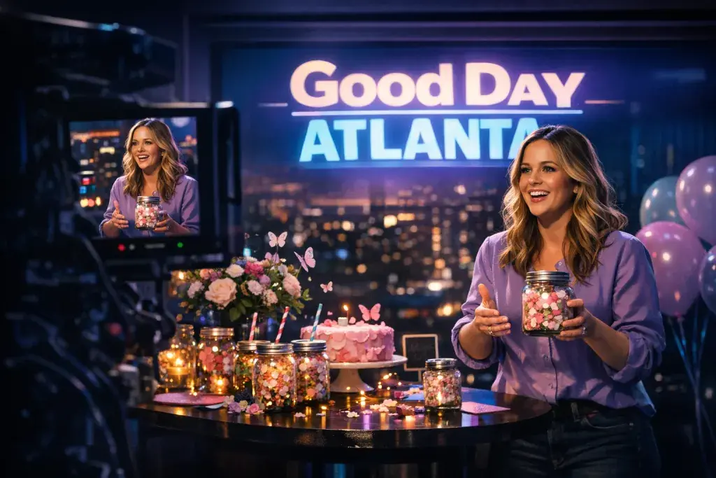 Jessica Vicars Shares Spring Birthday Party Ideas on Good Day Atlanta