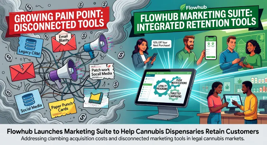 Flowhub Launches Marketing Suite to Help Cannabis Dispensaries Retain Customers
