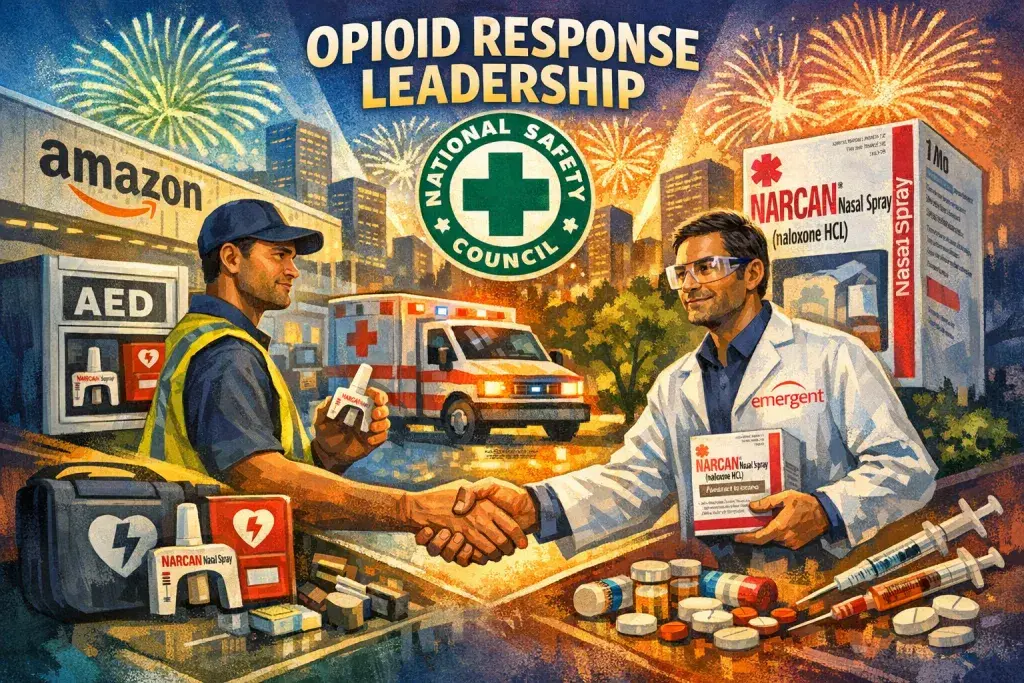 National Safety Council Awards Amazon, Emergent BioSolutions for Opioid Response Leadership