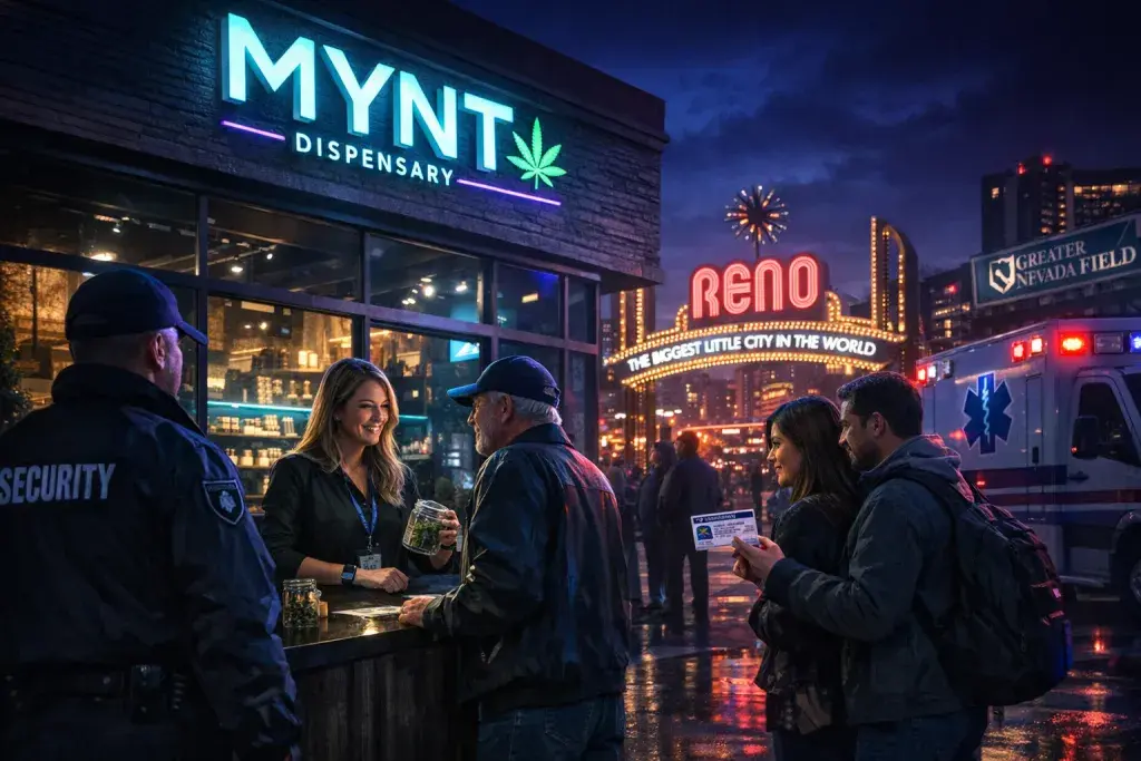 Mynt Dispensary Opens in Downtown Reno, Expanding Medical Marijuana Access