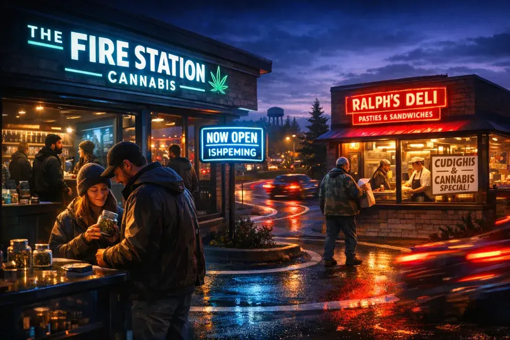 Fire Station Cannabis Opens Eighth Upper Michigan Outlet in Ishpeming