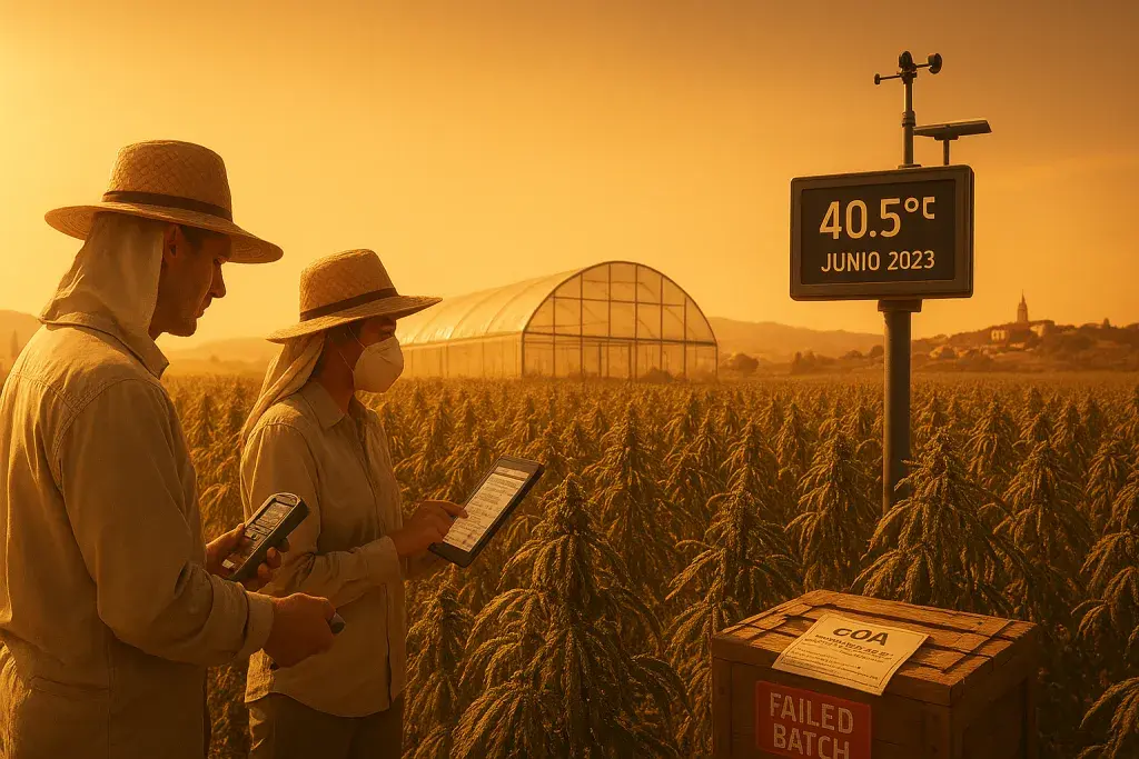 Spain's Record June Heat Wave Exposes Climate Risk for Outdoor Cannabis Operations
