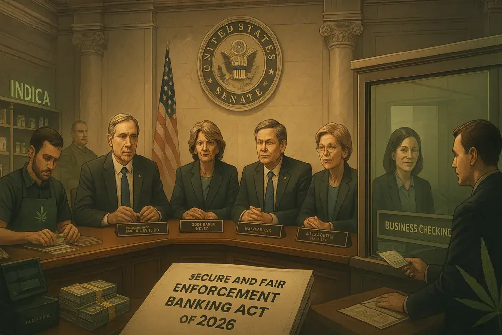 SAFE Banking Act Returns to Senate, Pushing Cannabis Operators Toward Financial Access