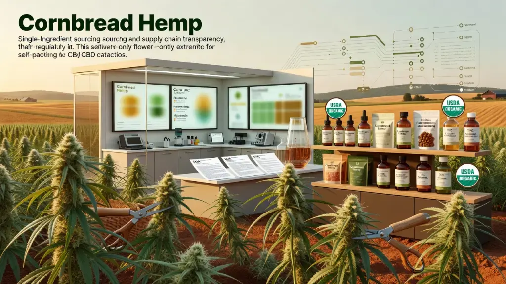 CBD Brand Cornbread Hemp Bets on Single-Ingredient Sourcing Claims