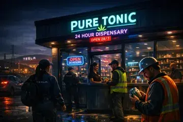 Pure Tonic Opens Storey County's First 24-Hour Cannabis Dispensary