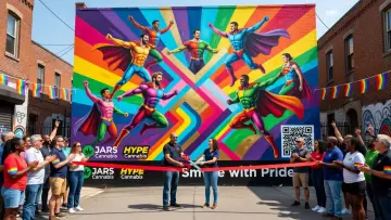 Cannabis Retailers Use Public Art to Fund LGBTQ+ Youth Services